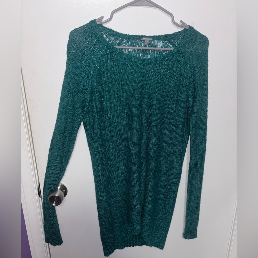Charlotte Russe Teal Knit Sweater